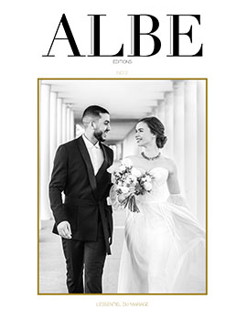 Couverture magazine mariage ALBE