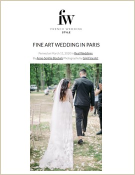 Mariage fine art au Château du Bois du Rocher publié sur le blog french wedding style
